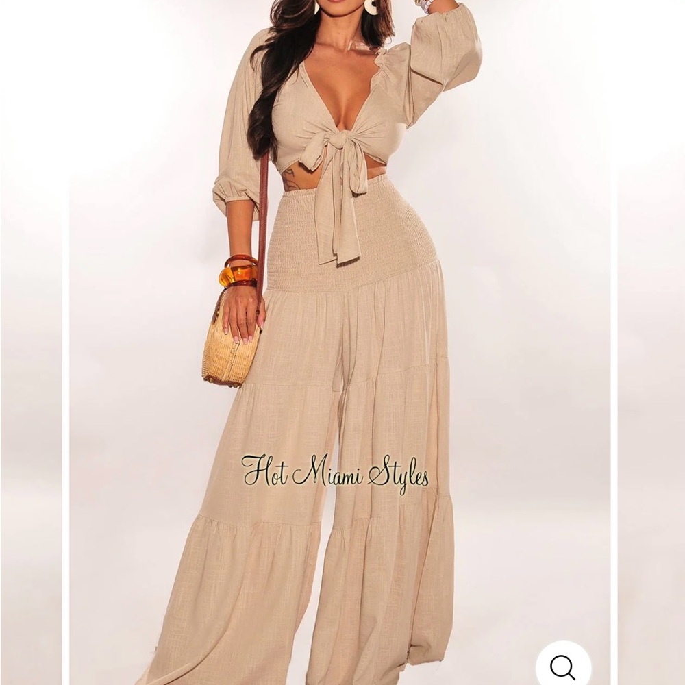 Two piece pant set